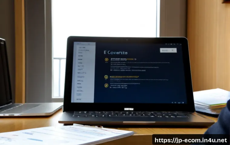 전자상거래 전문가로 성장하기 위한 자격증 로드맵 - Photorealistic Japanese young professional studying an e-commerce career roadmap at a clean home off...